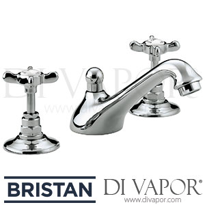 Bristan N 3HBAS C CD 1901 3 Hole Basin Mixer with Pop-Up Waste Bathroom Tap Spare Parts